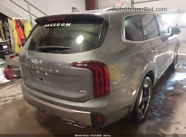 5XYP6DGC8SG609340 2025 KIA TELLURIDE Серый Задняя правая четверть