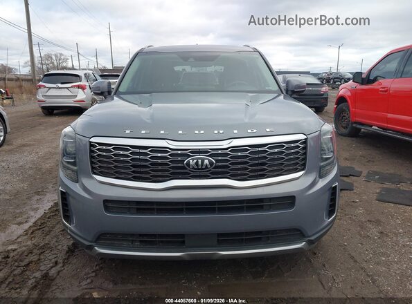 5XYP6DHC5MG137731 2021 KIA TELLURIDE Gray ხელსაწყოთა პანელის ხედი