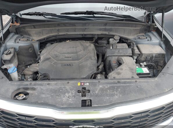 5XYP6DHC5MG137731 2021 KIA TELLURIDE Gray უკანა ხედი