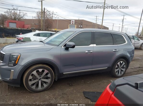 5XYP6DHC5MG137731 2021 KIA TELLURIDE Gray სალონის 360-გრადუსიანი ხედი