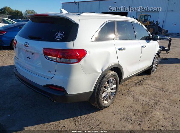 5XYPG4A31GG096204 2016 KIA SORENTO White Rear right