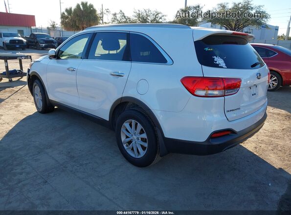 5XYPG4A31GG096204 2016 KIA SORENTO White Rear left
