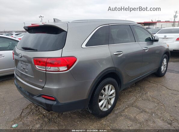 5XYPG4A34HG302570 2017 KIA SORENTO Gray 
