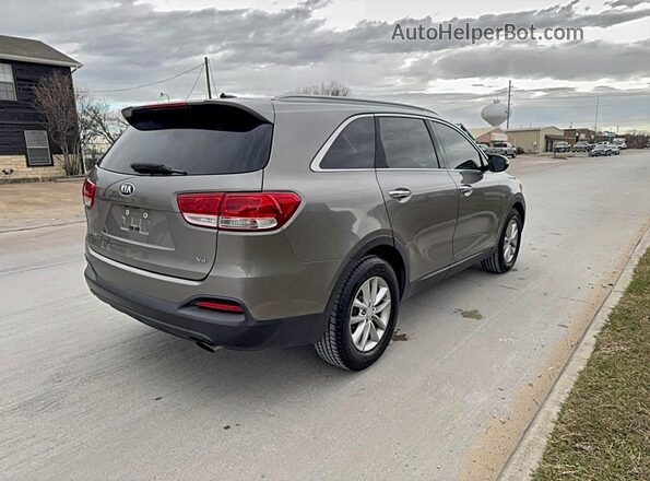 5XYPGDA53JG405308 2018 KIA SORENTO Серый Передняя правая четверть