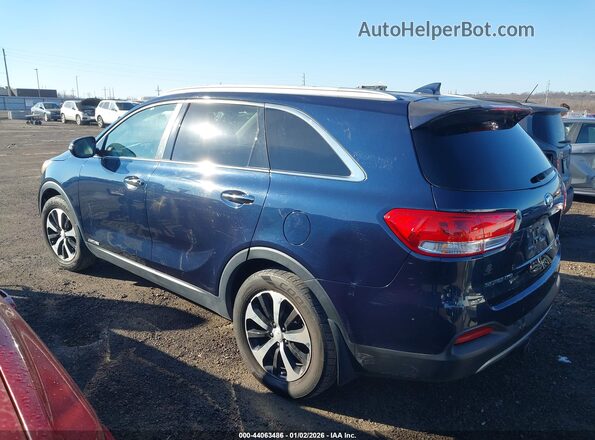 5XYPHDA5XGG001170 2016 KIA SORENTO Dark Blue Widok wnętrza 360 stopni