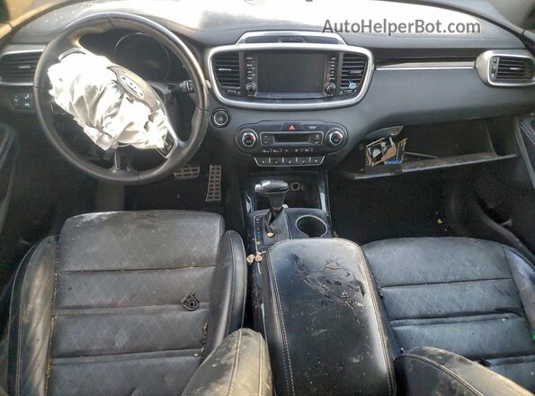 5XYPKDA51KG529464 2019 KIA SORENTO Brown Vista del salpicadero