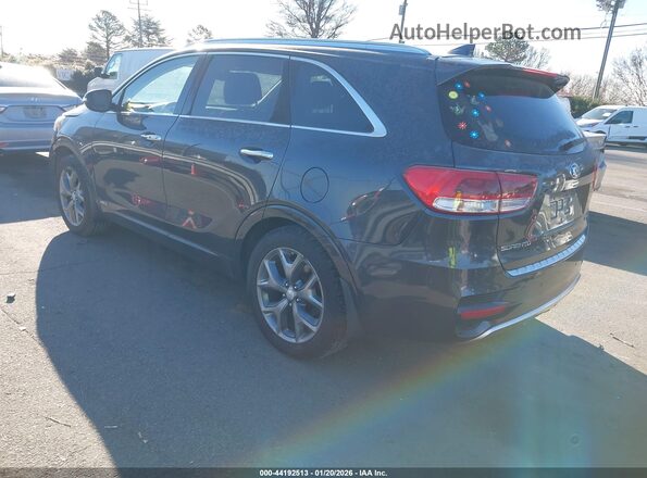 5XYPKDA55HG244341 2017 KIA SORENTO Gray Հետևի ձախ