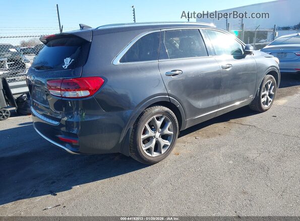5XYPKDA55HG244341 2017 KIA SORENTO Gray Հետևի աջ