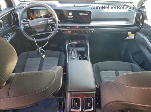 5XYRG4JC5TG417678 2026 KIA SORENTO Black Widok deski rozdzielczej