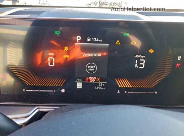 5XYRG4JC5TG417678 2026 KIA SORENTO Black Widok zestawu wskaźników