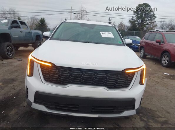 5XYRG4JC8SG340108 2025 KIA SORENTO Белый Вид щитка приборов