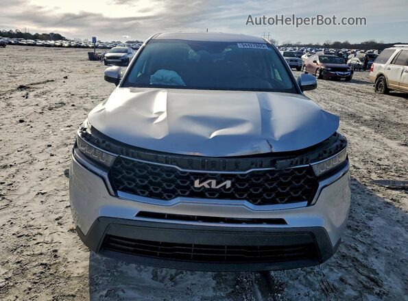 5XYRG4LC2NG113644 2022 KIA SORENTO Silver წინა ხედი