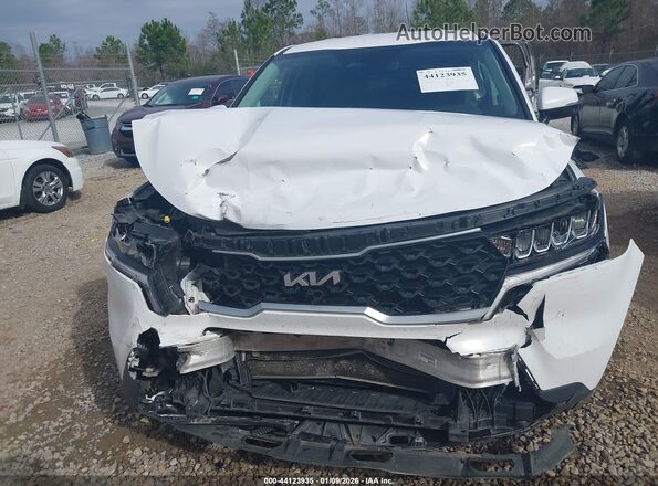 5XYRG4LC4NG123673 2022 KIA SORENTO White Դիմացի տեսք