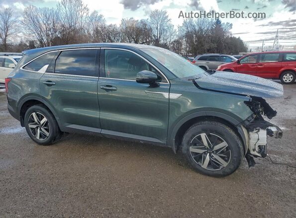 5XYRGDLC3MG010764 2021 KIA SORENTO Зеленый 