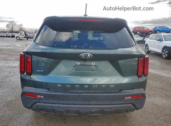 5XYRGDLC3MG010764 2021 KIA SORENTO Зеленый 