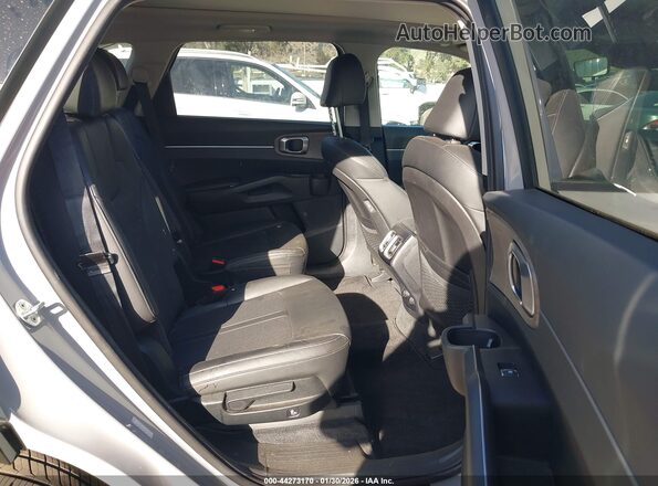 5XYRH4LF6NG147481 2022 KIA SORENTO Gray Vista de la etiqueta del VIN