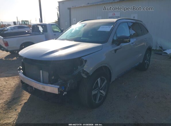 5XYRH4LF6NG147481 2022 KIA SORENTO Gray Vista tres cuartos delantera izquierda