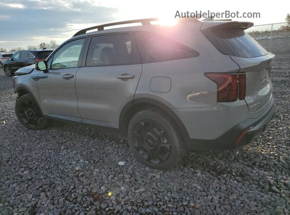 5XYRHDJF6RG302832 2024 KIA SORENTO Серый Задняя левая четверть