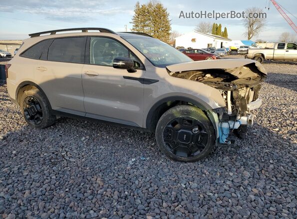 5XYRHDJF6RG302832 2024 KIA SORENTO Серый Передняя правая четверть