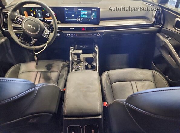 5XYRHDJF6SG327087 2025 KIA SORENTO Black Vista del salpicadero