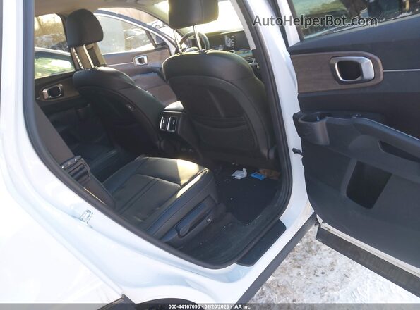 5XYRHDLF8MG025025 2021 KIA SORENTO White Vista de la etiqueta del VIN