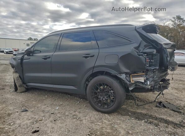 5XYRL4JCXRG293086 2024 KIA SORENTO Black Tył lewy