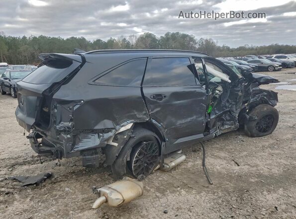 5XYRL4JCXRG293086 2024 KIA SORENTO Black Tył prawy