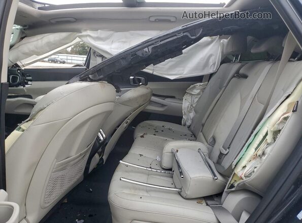5XYRL4JCXRG293086 2024 KIA SORENTO Black Widok tylnych siedzeń
