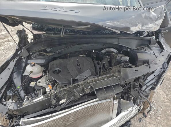 5XYRL4JCXRG293086 2024 KIA SORENTO Black Widok wnętrza z tyłu
