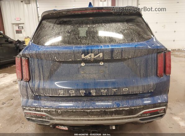 5XYRL4LC0NG130163 2022 KIA SORENTO Blue 