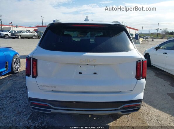 5XYRL4LC0PG241038 2023 KIA SORENTO White 