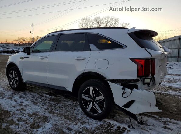 5XYRL4LC5MG048511 2021 KIA SORENTO White Tył lewy