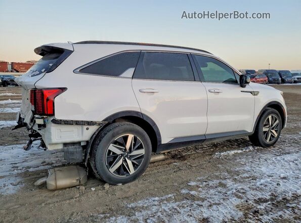 5XYRL4LC5MG048511 2021 KIA SORENTO White Tył prawy