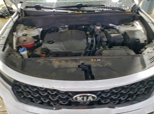 5XYRL4LC5MG048511 2021 KIA SORENTO White Widok komory silnika