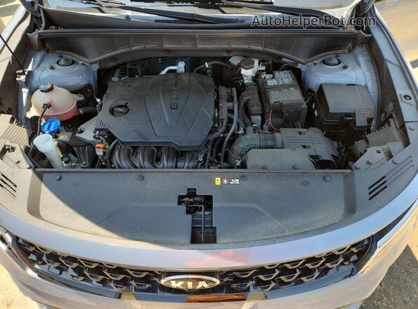 5XYRL4LC6MG017333 2021 KIA SORENTO Gray 