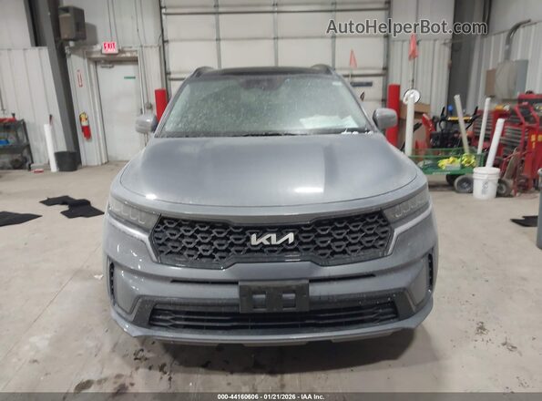 5XYRL4LC6PG238967 2023 KIA SORENTO Gray Widok zestawu wskaźników