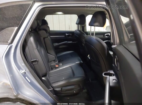 5XYRL4LC6PG238967 2023 KIA SORENTO Gray Widok naklejki z numerem VIN