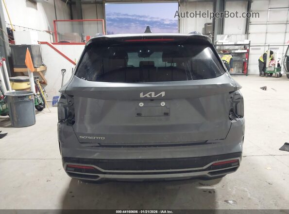 5XYRL4LC6PG238967 2023 KIA SORENTO Gray 