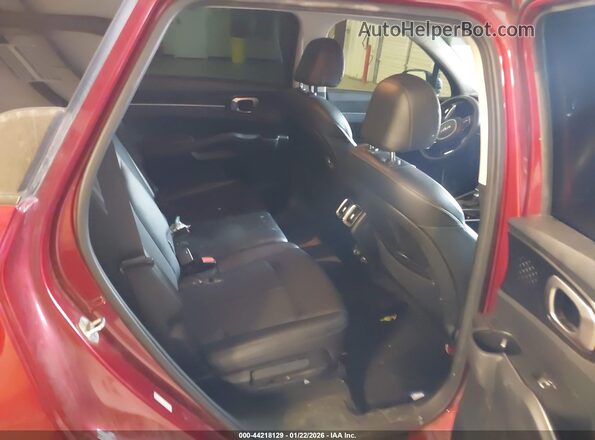 5XYRL4LC7NG142939 2022 KIA SORENTO Red VIN კოდის სტიკერის ხედი
