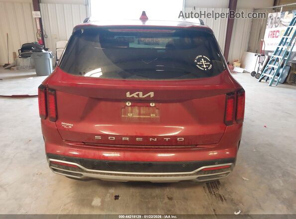 5XYRL4LC7NG142939 2022 KIA SORENTO Red 