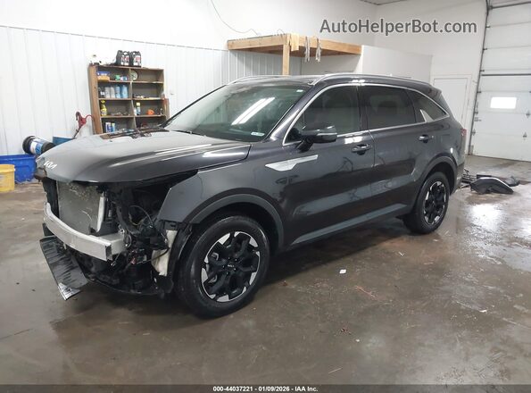 5XYRLDJC6SG342323 2025 KIA SORENTO Gray Передня ліва чверть