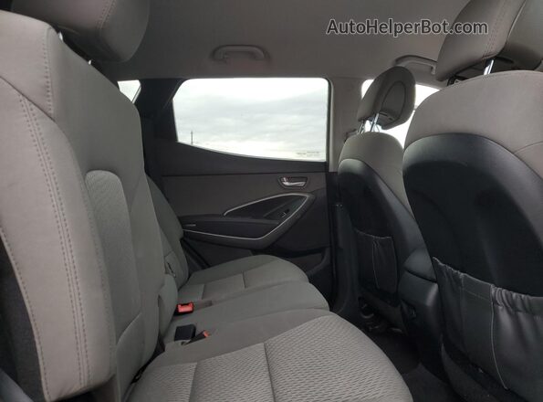 5XYZT3LB2GG322740 2016 HYUNDAI SANTA Silver Widok wnętrza z tyłu