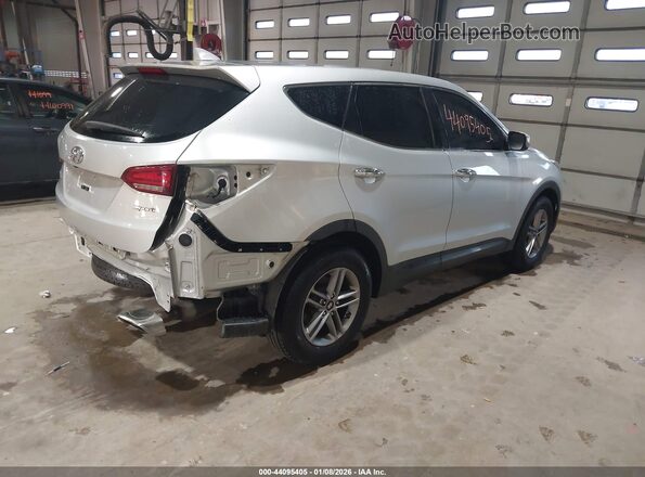 5XYZT3LB4HG456182 2017 HYUNDAI SANTA FE SPORT Silver Rear right