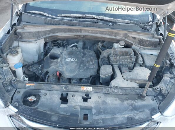 5XYZTDLB3GG374741 2016 HYUNDAI SANTA FE SPORT Silver უკანა ხედი