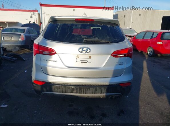 5XYZTDLB3GG374741 2016 HYUNDAI SANTA FE SPORT Silver 