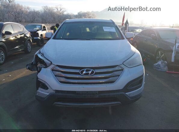 5XYZTDLB3GG374741 2016 HYUNDAI SANTA FE SPORT Silver ხელსაწყოთა პანელის ხედი