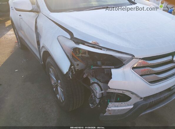 5XYZTDLB3GG374741 2016 HYUNDAI SANTA FE SPORT Silver წინა ხედი