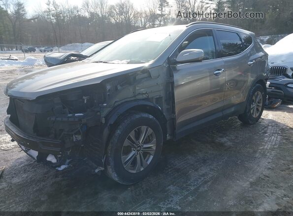 5XYZUDLB3GG311605 2016 HYUNDAI SANTA FE SPORT Silver Front left