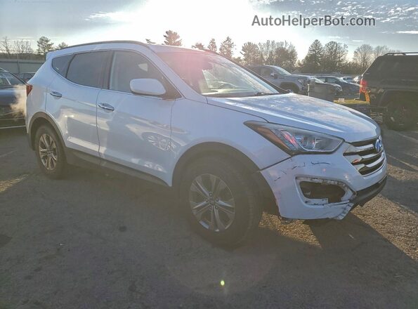 5XYZUDLB7GG378823 2016 HYUNDAI SANTA White წინა მარჯვენა
