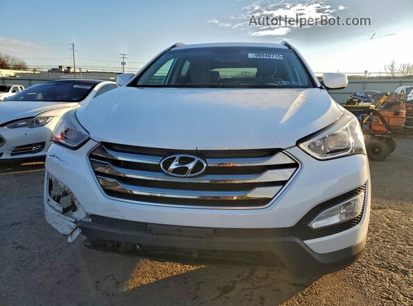 5XYZUDLB7GG378823 2016 HYUNDAI SANTA White წინა ხედი